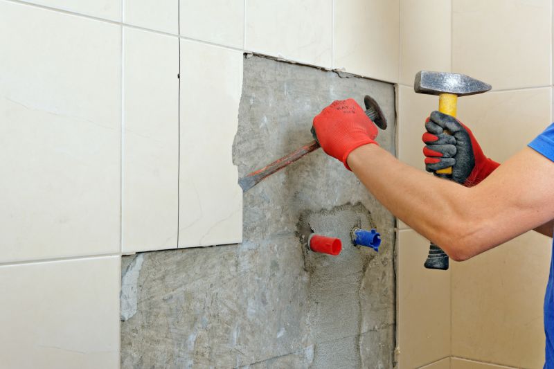 Shower Tile Demolition